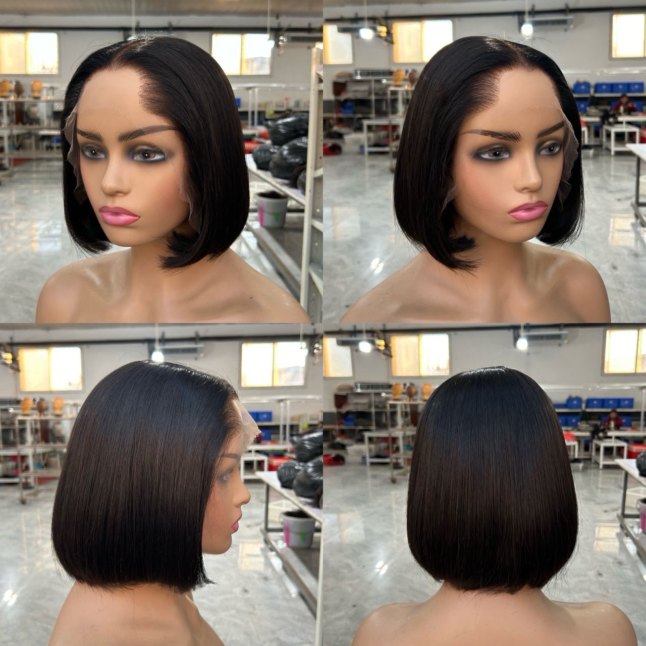 13×4 Frontal Wig -6" Lagos Hairline | Natural Black | 180% Density