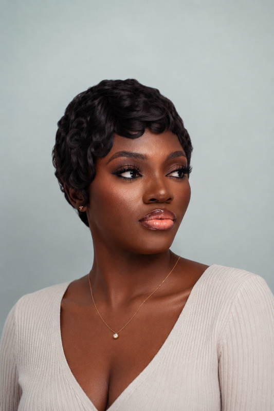 Pixie Cut Virgin Hair Wig