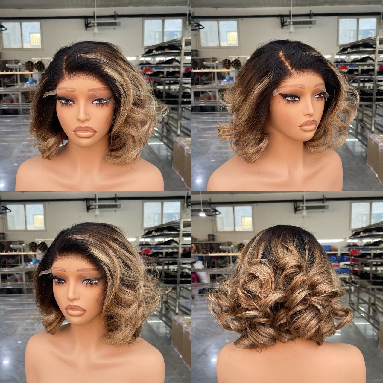 T#3/11 HD Closure Bob Wig - 10" | 180% Density